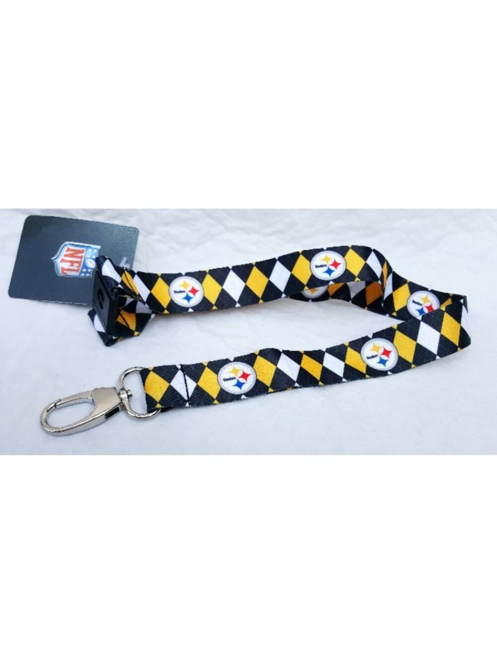 PITTSBURGH STEELERS Argyle Lanyard,New